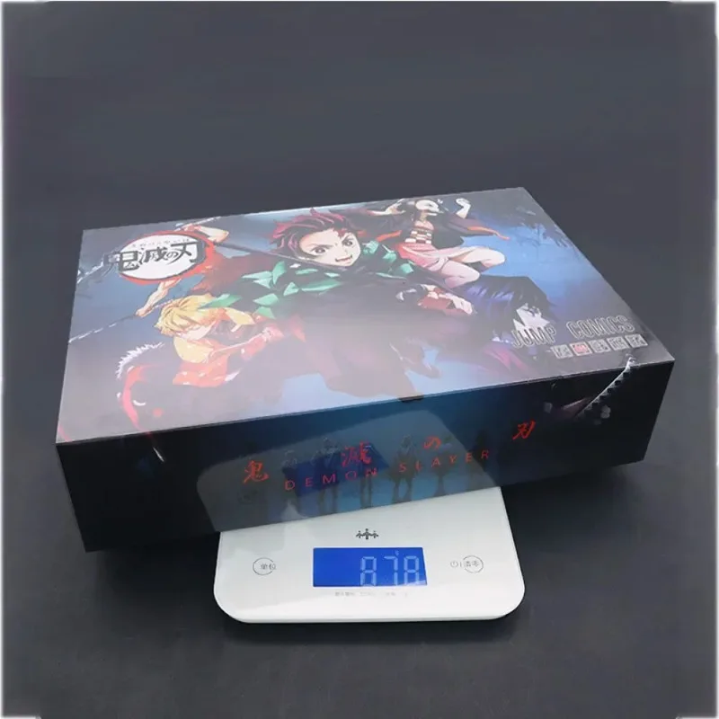 25.5cm Demon Slayer Sword Set Nichirin Blade Collection Real Steel Anime Peripheral Katana Collections Samurai Sword Gifts Toys