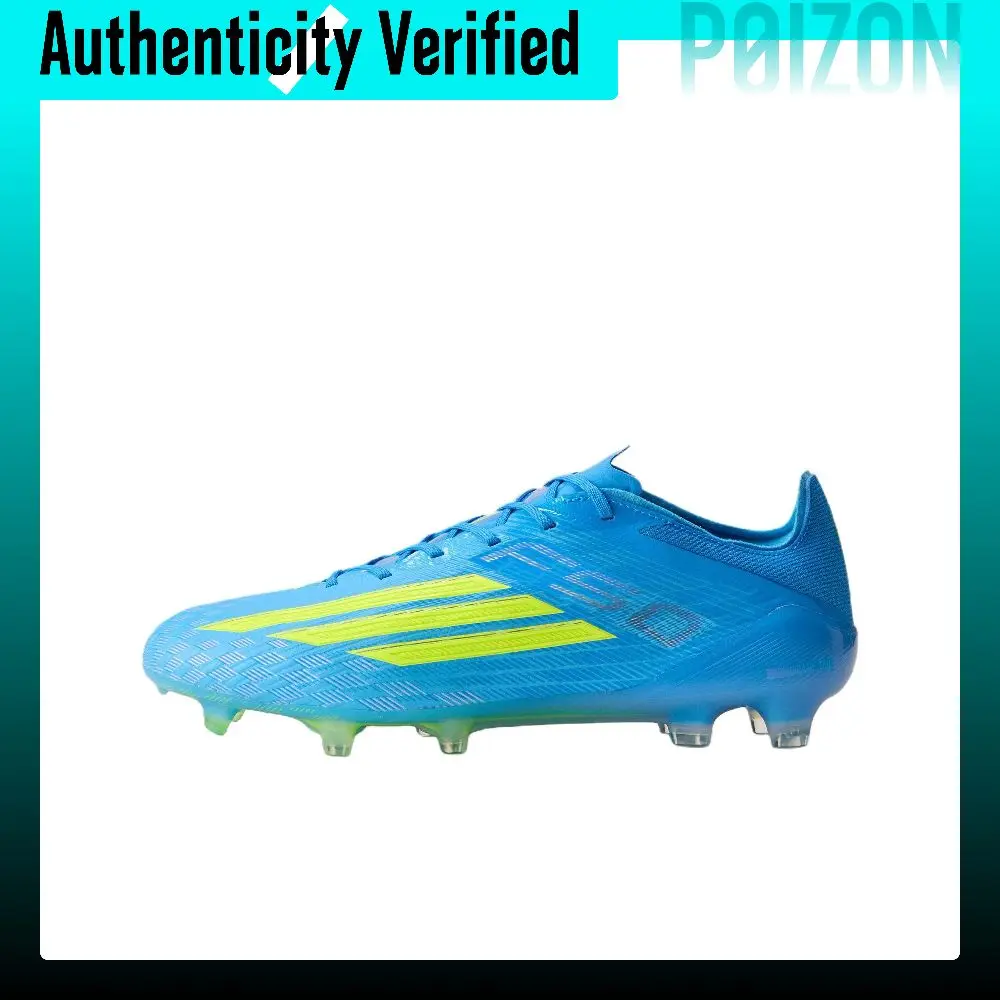 Adidas F50 ELITE Natural Grass Soccer Shoes Unisex Bright Blue JR6450