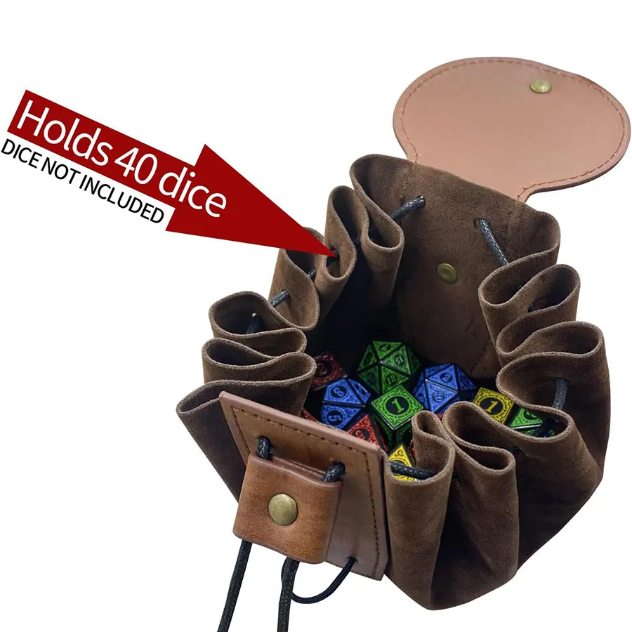 Steampunk mittelalterliche Punk-Stil Fanny Packs für Männer Pu-Leder Geldbörse zum Aufhängen Gürtel Taille Tasche Kordelzug Hüftgürtel Tasche Cosplay – Detail 10