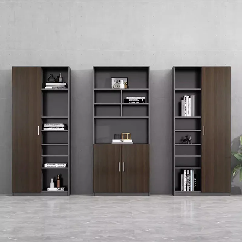 French Side Filing Cabinet Wooded Modern Multifunctional Doors Designer Office Cupboards Corner Tall Armoires De Salon Furniture