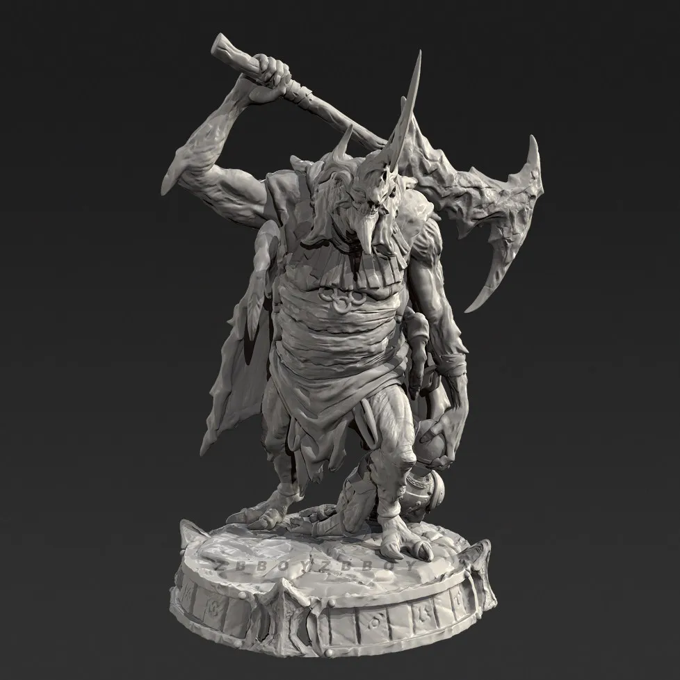 

The height of man 38mm 50mm 75mm Resin model kits figure colorless and self-assembled（3D Printing ）TD-7680/3D
