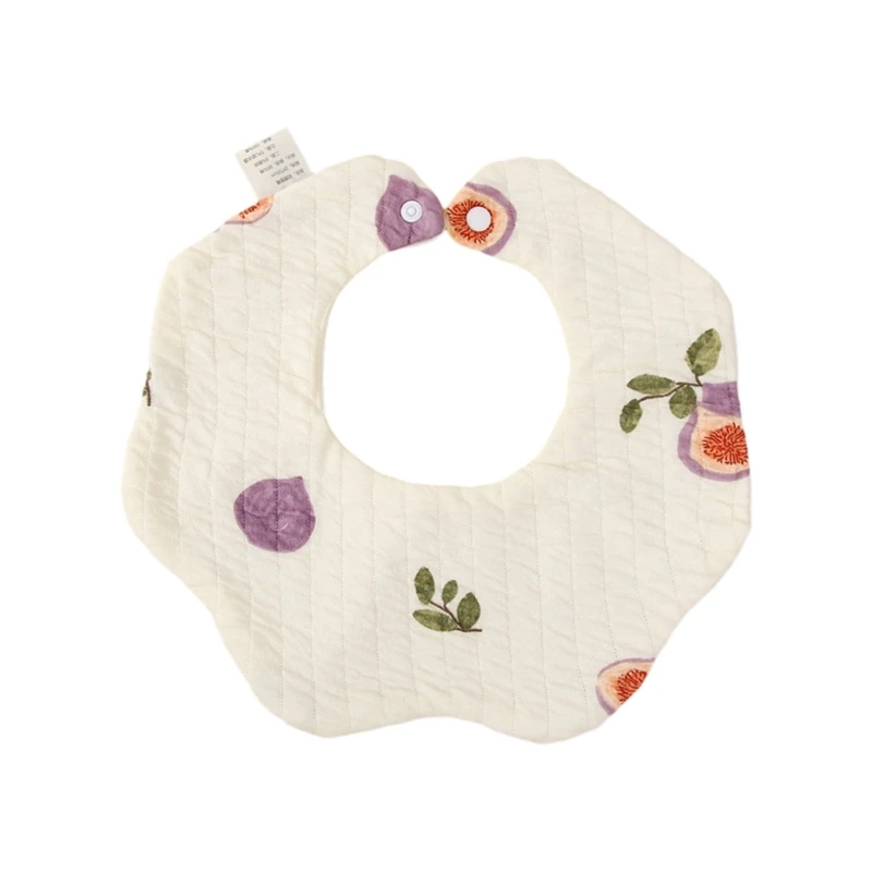 Unisex Newborn & Toddler Bibs Set Versatile Cotton Bibs Essential Accessories for Infants for Teething & Finger Chewing