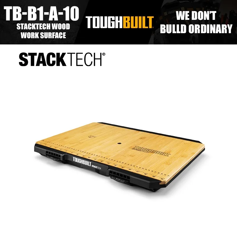 ToughBuilt TB-B1-A-10  STACKTECH Wood Work Surface Tool Accessories