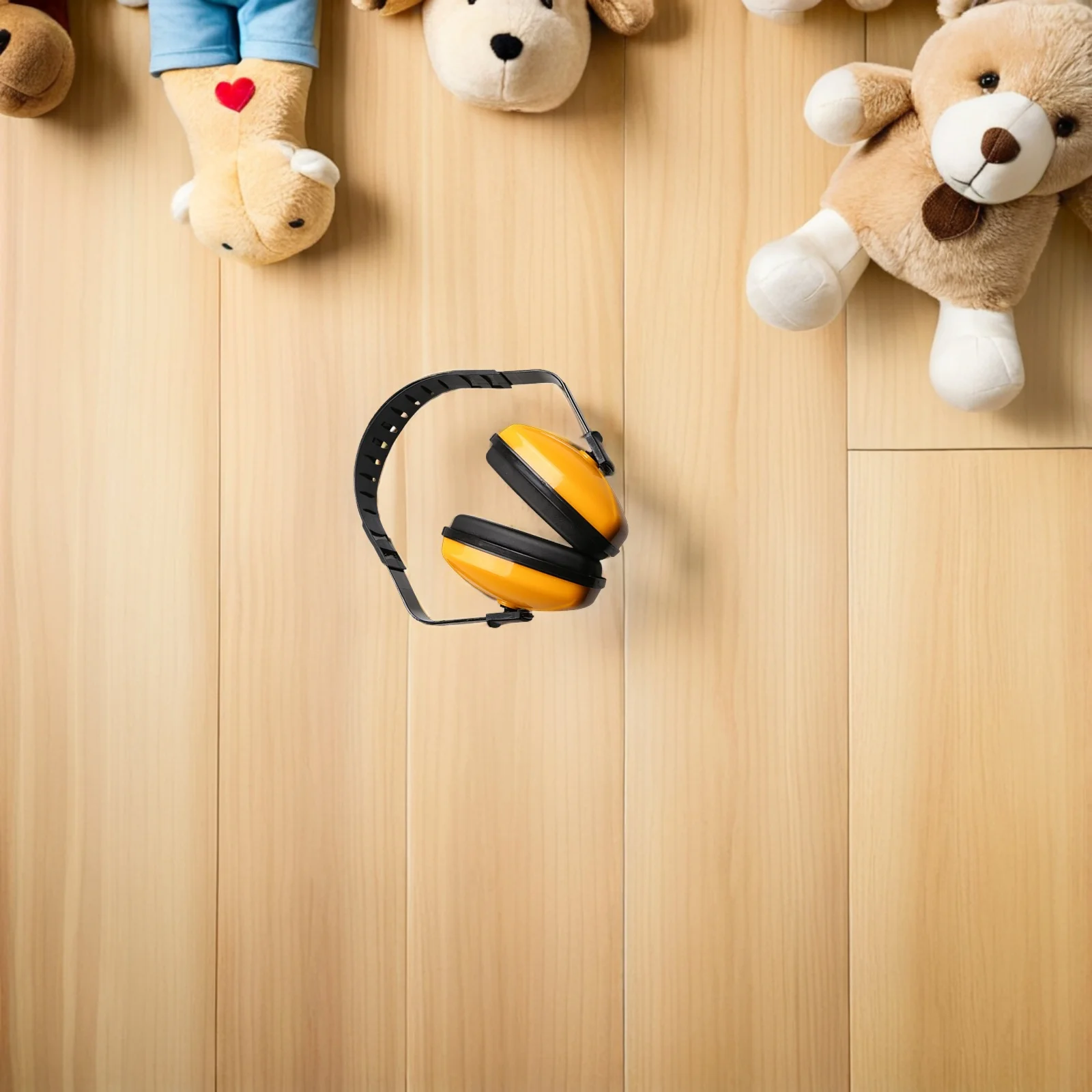 소음 차단 헤드폰 접이식 디자인으로 귀 보호 여행 캠핑 수면에 편안한 착용감