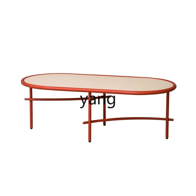 LTT Nutcracker Coffee Table round Glass Living Room Bedroom Small Apartment Side Table Table