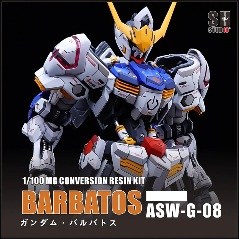 

SH STUDIO MG 1/100 ASW-G-08 BARBATOS Detail Version Outer Armor Engraved Lines Resin Modification Assembly Plastic Model Kit