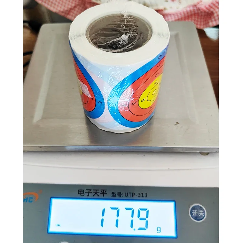 400 Stück/2 Rollen Schießzielaufkleber, 3 Zoll, Pfeil, Bogenschießen, Zielaufkleber, Schießzubehör – Detail 5