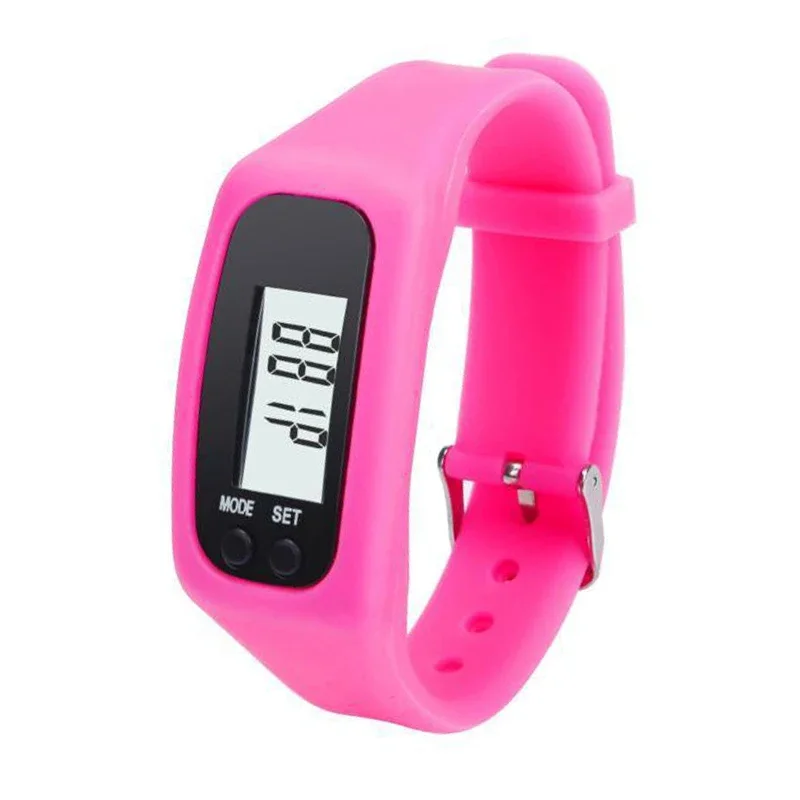 2022 New Battery Multifunction Digital LCD Pedometer Running Step Calories Walking Bike Distance Counter High Quality