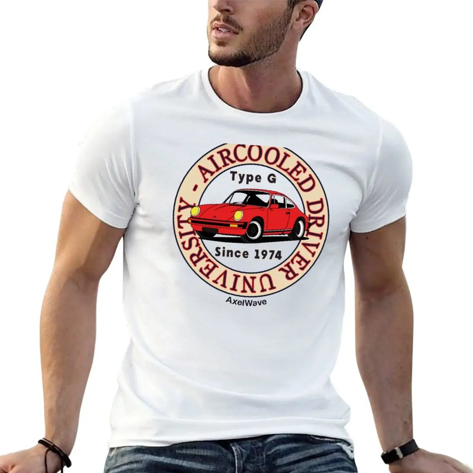 

Aircooled Driver University T-Shirt man t shirt shirts graphic sweat t shirts for men