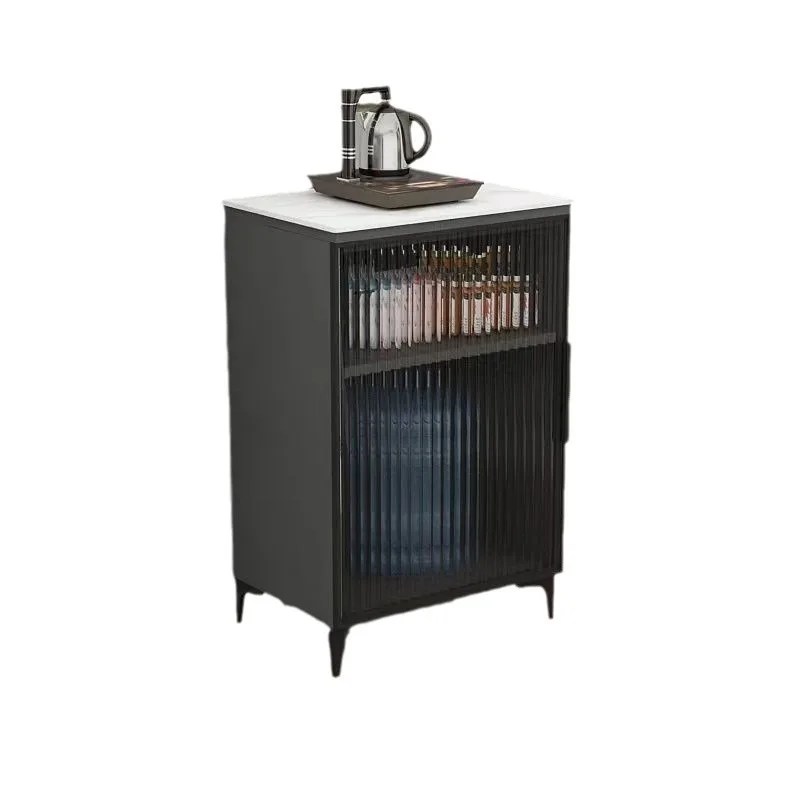 

Slab Living Room Dining Side Cabinet Tea Cabinet Water Dispenser Kitchen Locker Storage Kettle Storage Single Door Cabinet