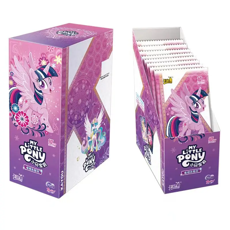 KAYOU Genuine My Little Pony Card Full Range Cute Funny Party Friendship Eternal Cards SGR Princess Collectible Card Toys Gifts