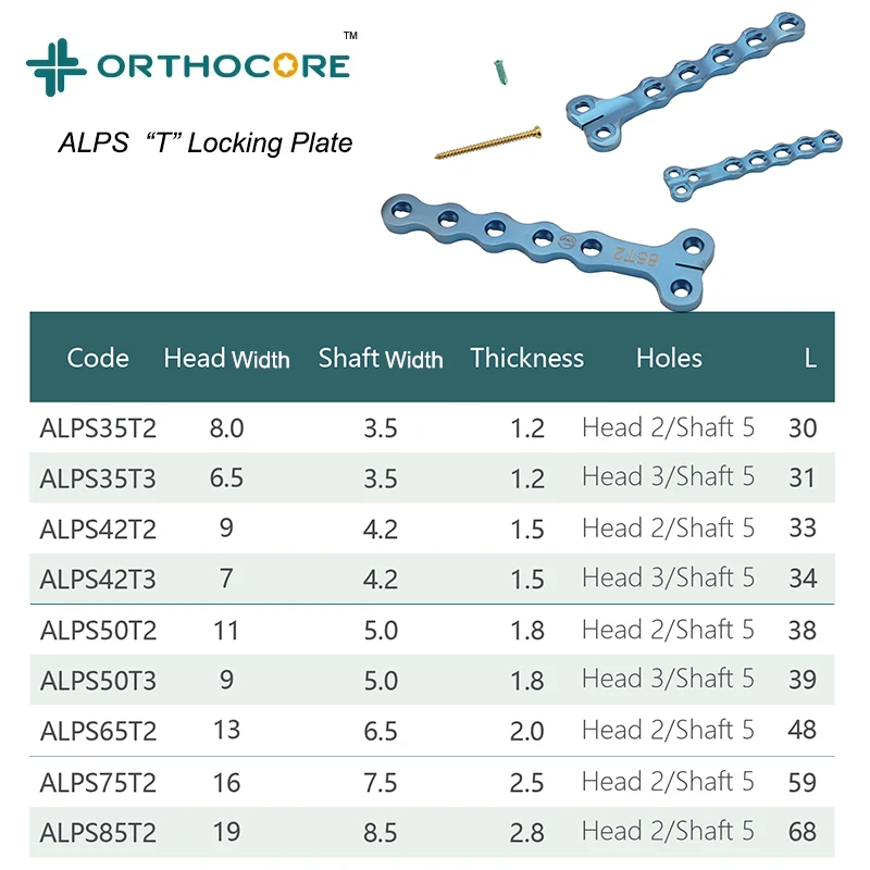 Альпы Т-образная пластина Ветеринарный инструмент оборудование продукты животные ортопедические