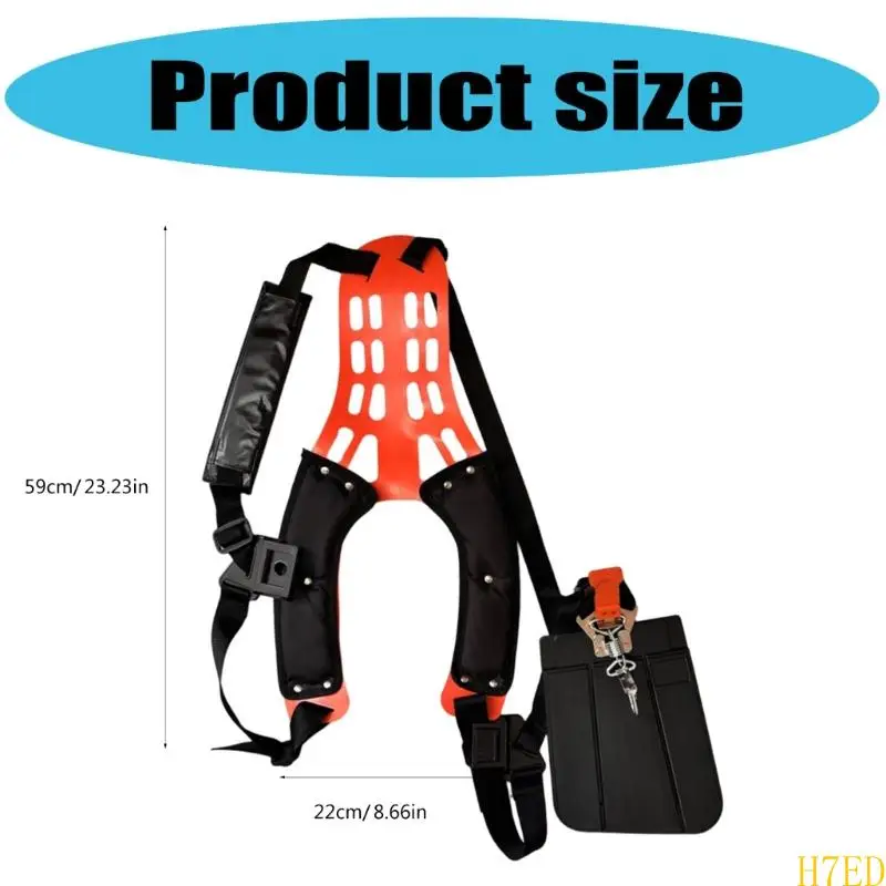 H7ED Trimmer Schultergurt Rasenmähergurt für Streichschneider Rasenmäher
