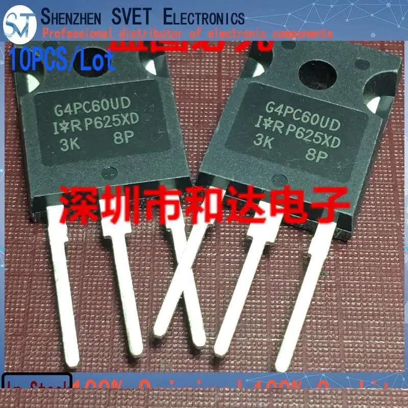 10PCS/Lot IRG4PC60UD G4PC60UD  MOS TO-247  100% Imported Original New And In Stock Fast Ship