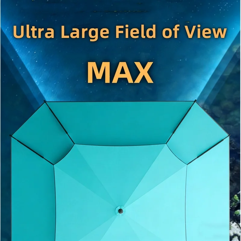 2.0-2.6M New Octagonal Fishing Umbrella Outdoor Sunshade Large Parasol Beach Umbrella Upgraded Innovatively Fishing Umbrella view 3