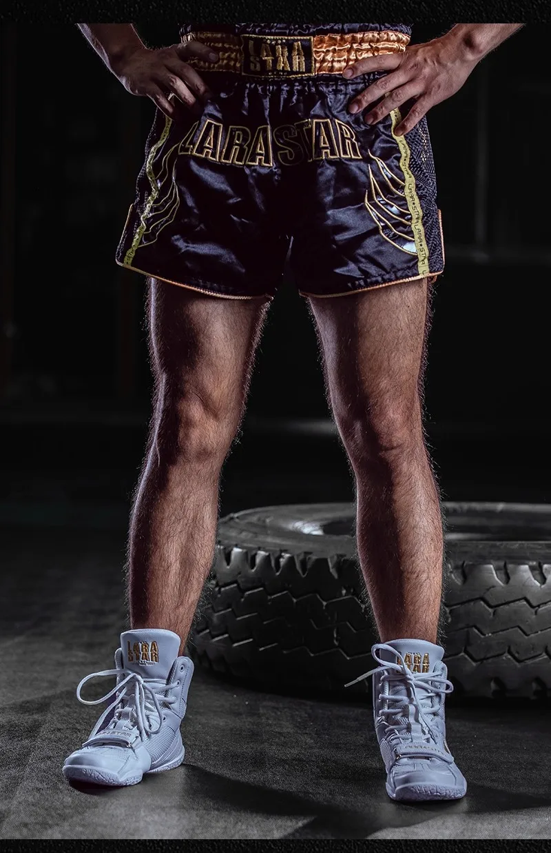 

Hot Men's Women's Professional Wrestling Shoes Breathable Gear Comfortable Boxing Boots Neutral Sneakers Wrestling Shoes