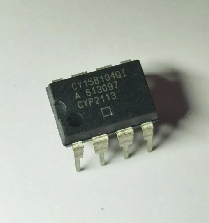 cy15b104 الأصلي CY15B104Q-PZXI شاشة مطبوعة CY15B104QI المعبأة DIP-8 الذاكرة IC FRAM 4 ميجابايت SPI 40 ميجا هرتز