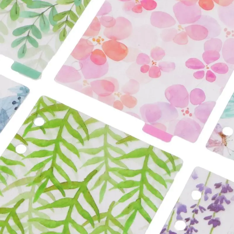 62KA Catuon Clear Divider Idex Pages Classified сортировщика для переплетения с 6 холмами