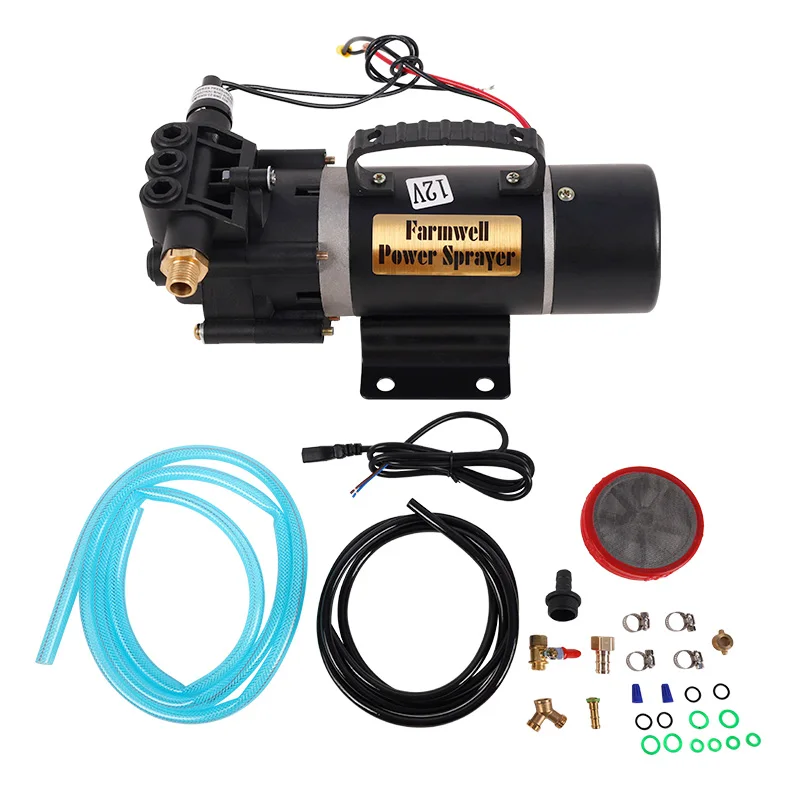 

Мембранный насос давления воды 12 В постоянного тока Самовсасывающий насос-распылитель 8 л/мин