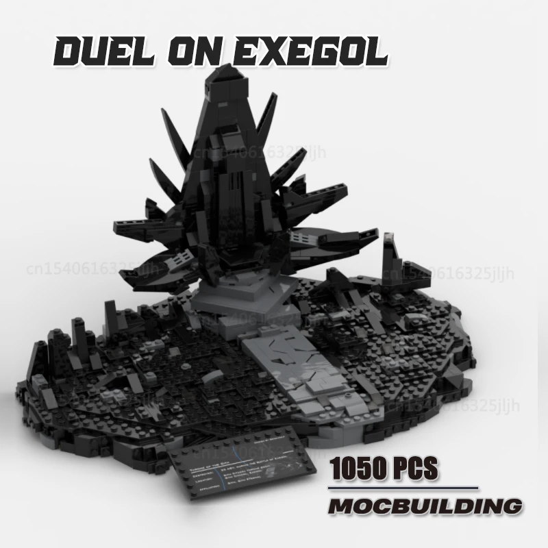 Movie Scence Duel on MOC Building Blocks DIY Assembly Bricks Technology Collection Model Children Toys Xmas Gifts