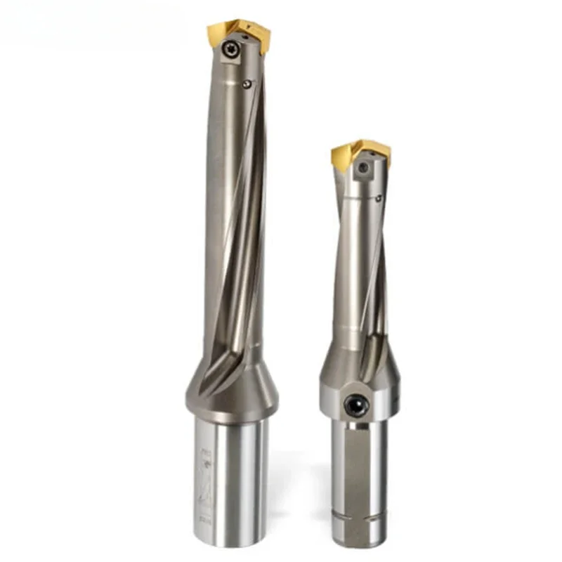 CNC U Drills D24.5-35mm Spade Drill Bit Carbide Inserts Deep Hole Processing Interchangeable Insert Drilling Tools