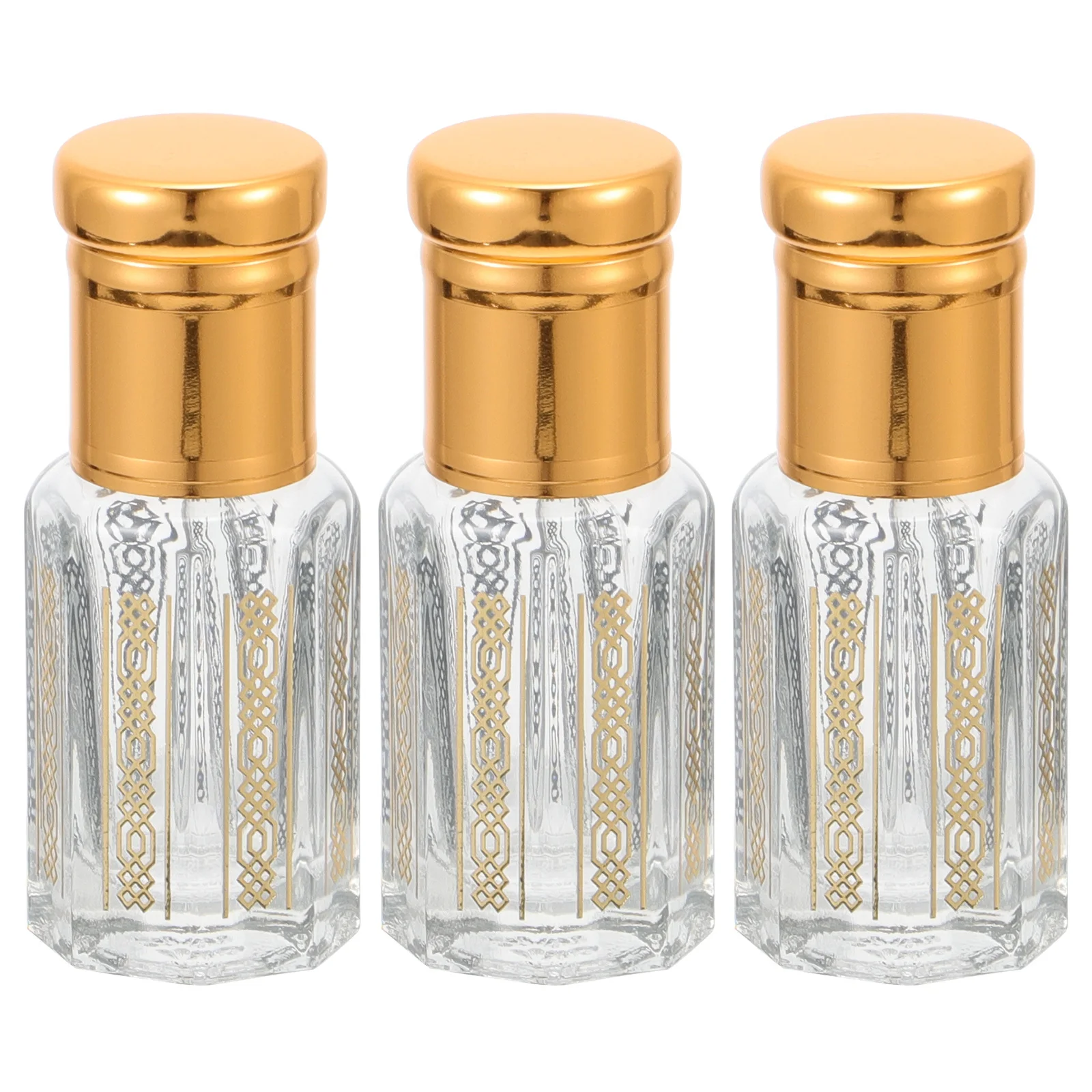 

6Pcs Essential Oil Roller Bottles Small Size Portable Travel Glass Bottles Refillable Perfume Roll-on Bottle Perfect for Daily