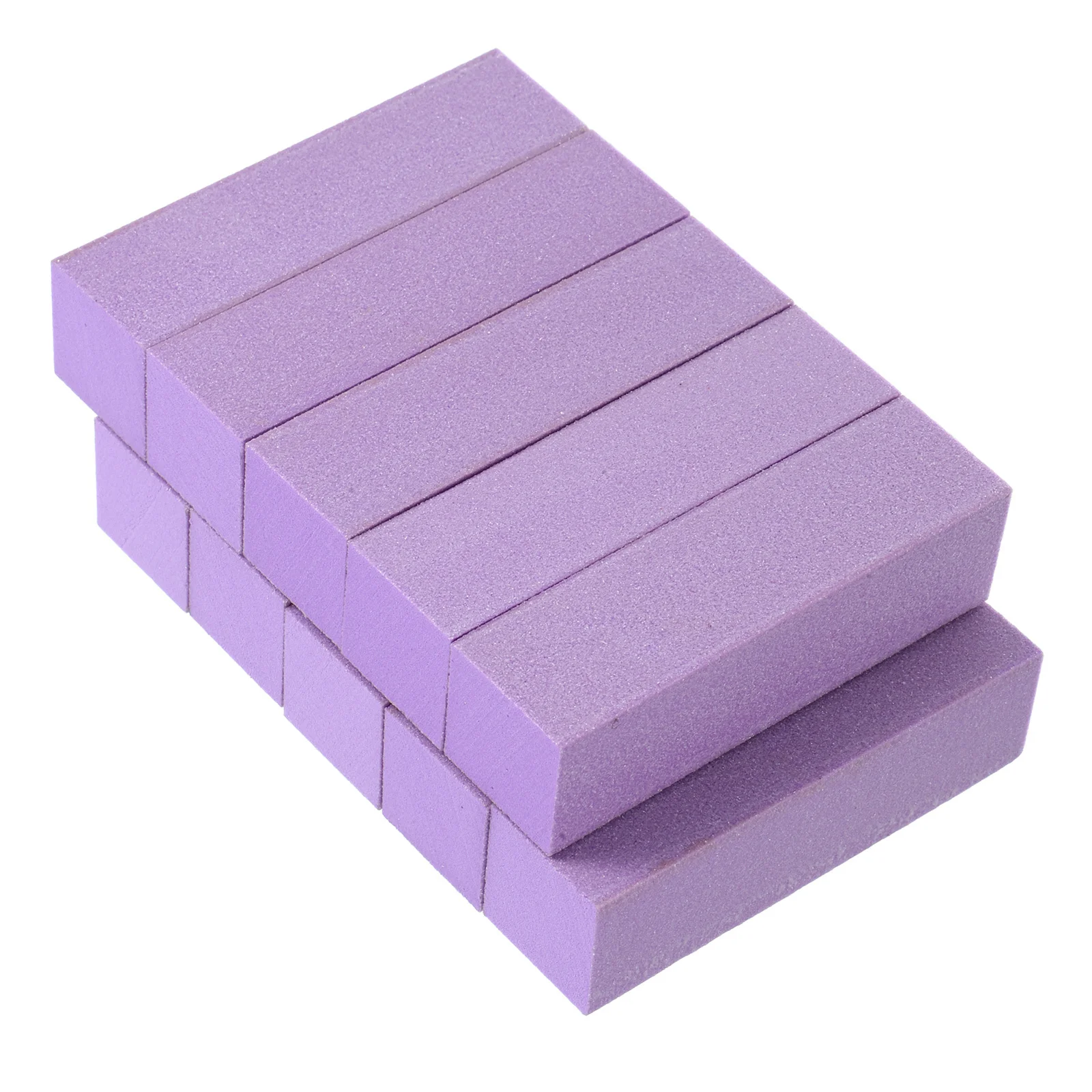 

10 Pcs Nail Polish Buffer Blocks Buffing for Nails Steel Jade Sand Manicure File