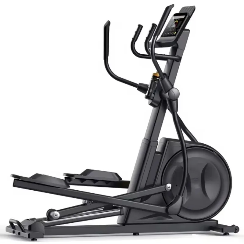 

32 Level Adjustable Magnetic Elliptical Trainer Quiet Upright Commercial Gym Exercise Bike