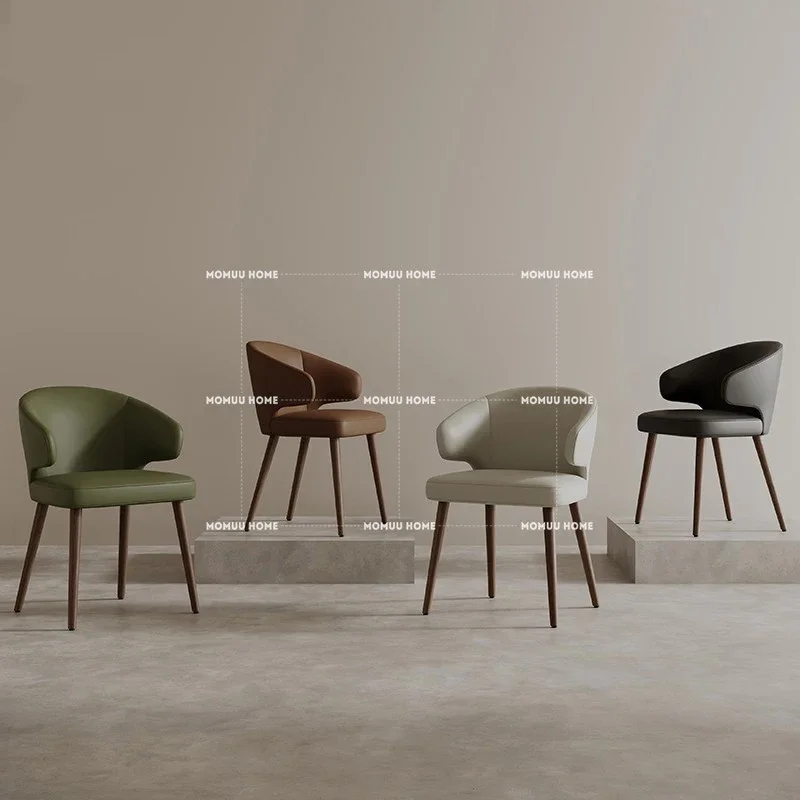 

Study Organizer Dining Chairs Throne Luxury Retro Replica Notebook Conference Dining Chair Aesthetic Silla Trendy Furniture