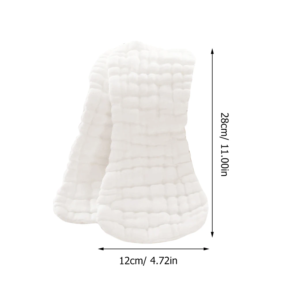 

5pcs Baby Diapers Pure Cotton Gauze Nappy Changing Pad Breathable Waterproof Leakproof White Infant Diapers for Toddler Kids