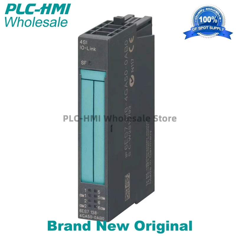 6ES7138-4GA50-0AB0 6ES71384GA500AB0 SIMATIC DP, electronic module for ET 200S, 4SI IO-Link, 4 point Original brand New