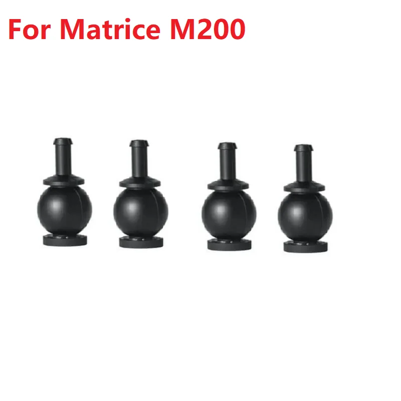 Original para Matrice M200 V2 M300 RTK serie versión Extra grande agrandada de amortiguador de goma cardán con cabeza de bola absorbente de golpes