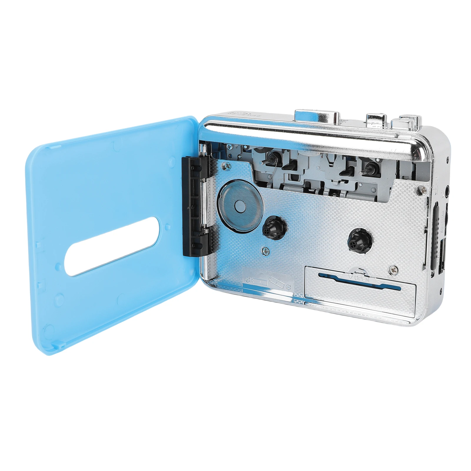 Cassette Tape Player USB Portable Cassette to MP3 Digital Converter with Built in Speaker and 3.5mm Headphone Jack