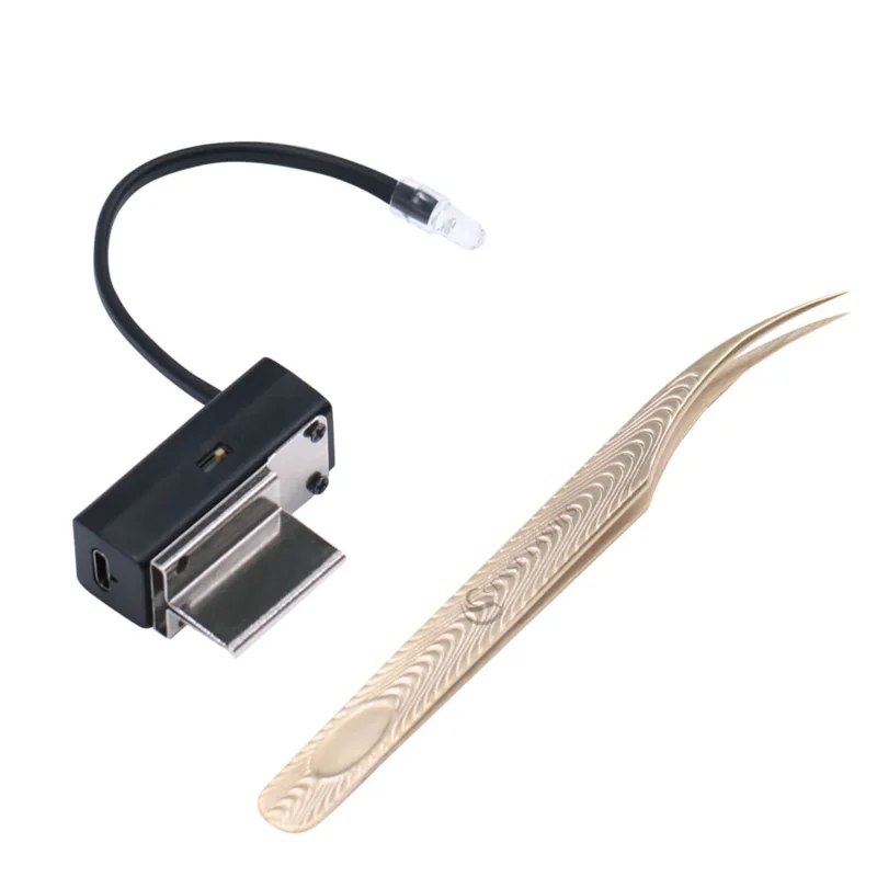SENSE LASHES Lampada per pinzette UV a LED Lampada per polimerizzazione gel con colla UV Controllo touch Adatto a pinzette di qualsiasi dimensione per estensioni delle ciglia