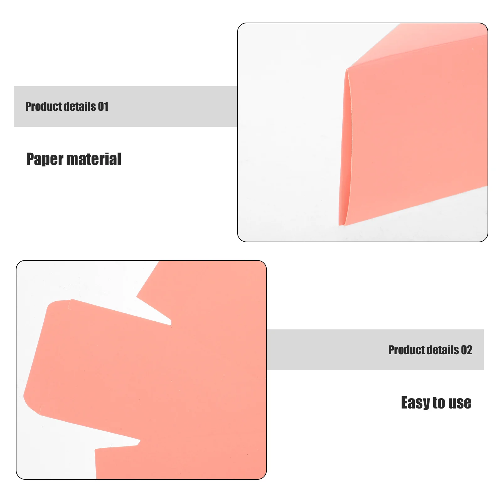 

50Pcs Triangle Cake Boxes Paper Creative Candy Boxes Party Favor Gift Containers Lovely Presents Cases for Birthday Christmas