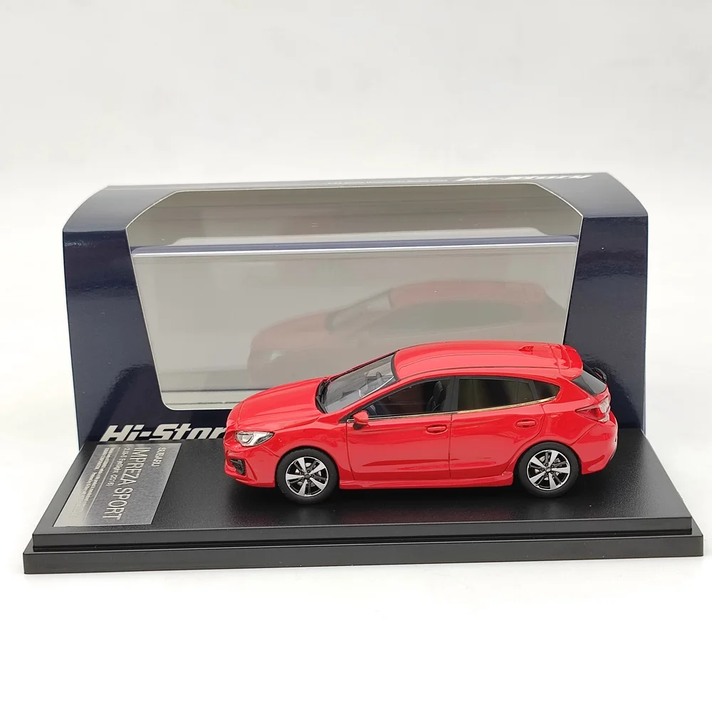 

Hi-Story 1/43 2016 for Impreza Sport 2.0i-S EyeSight Red HS190RE Resin Model Car Limited Collection Auto Toys Gift