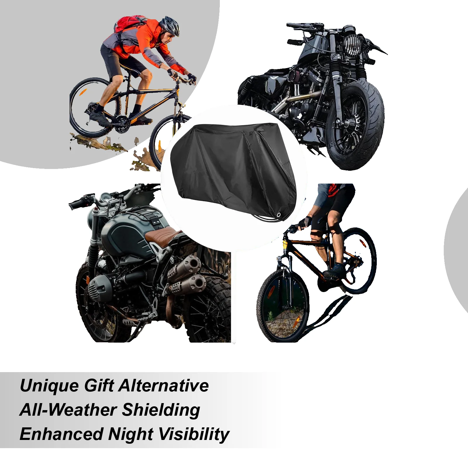 

Electric Bike Cover Windproof Dust-Proof Motorcycle Protective Covers For Men Women Teens Athletes Cyclists Golfers Dad Grandma
