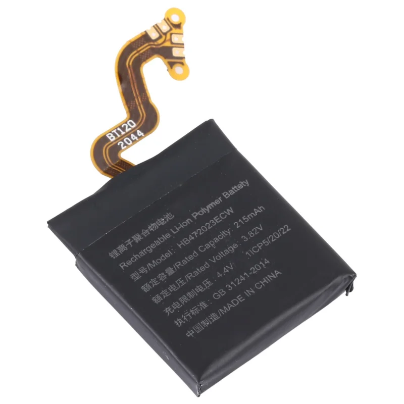 215mAh HB472023ECW For Huawei Watch GT 2 42mm Li-Polymer Battery Replacement
