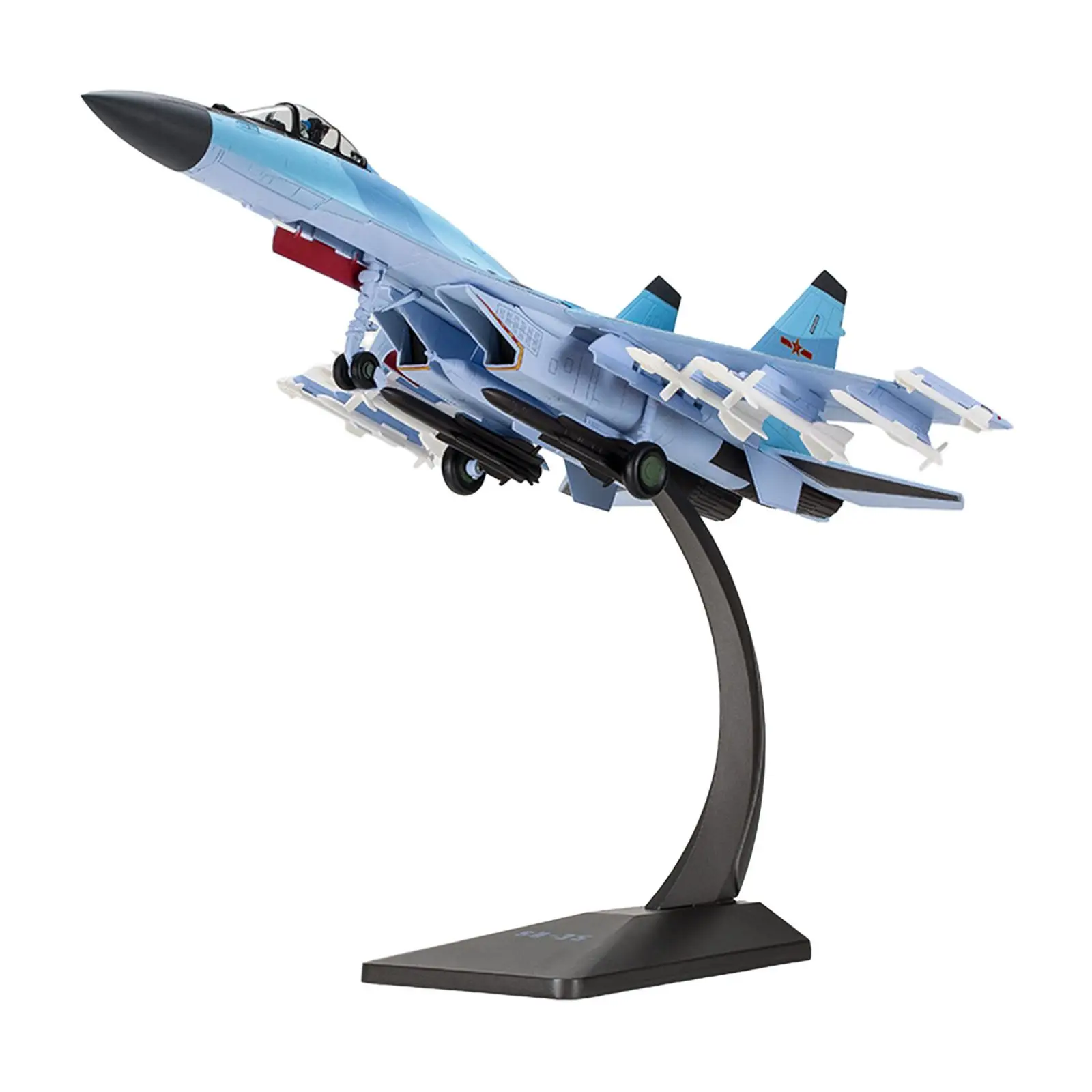 1/48 SU35 زخرفة الطائرات دييكاست سبيكة مقاتلة لمكتب المقاهي رف الكتب