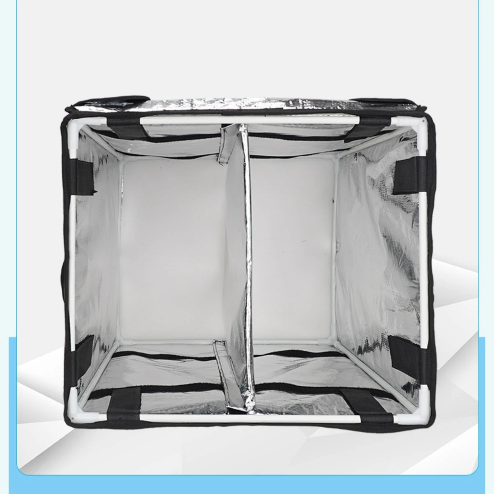 Insulated Food Delivery Backpack Reflective Food Delivery Backpack Large Capacity Easy to Clean for Couriers, Takeaway Transport