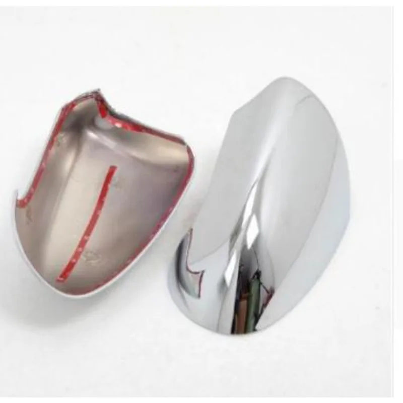 2PCS ABS Chrome Rearview Side Door Mirrors Cover Trim Car styling for Nissan Qashqai J10  2010 2011 2012 2013