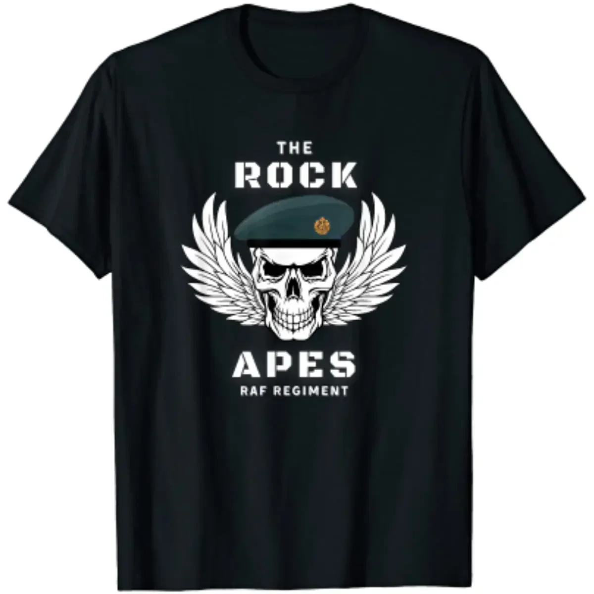 RAF Regiment British Army T-Shirt 100% Cotton O-Neck Short Sleeve Summer Casual Mens T-shirt Streetwear