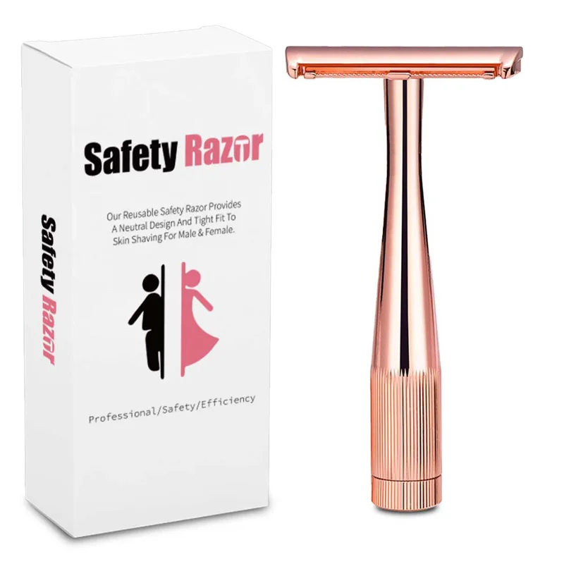 Berjaya Single Sided Manual Half Safety Razor For Female Multi Functional AC Blades For Body/Armpit/Bikini/Legs Hair Shaving