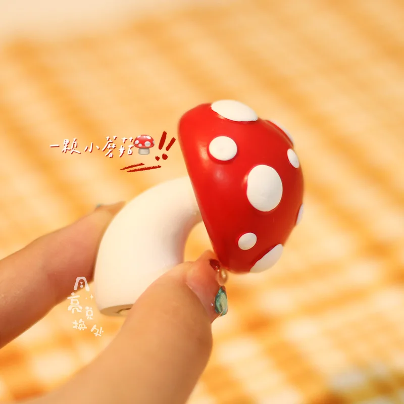 Red Mushroom Refrigerator Magnets Magnetic Stickers Wenchuang Products Interesting Creative Magnets Magnetic Stickers