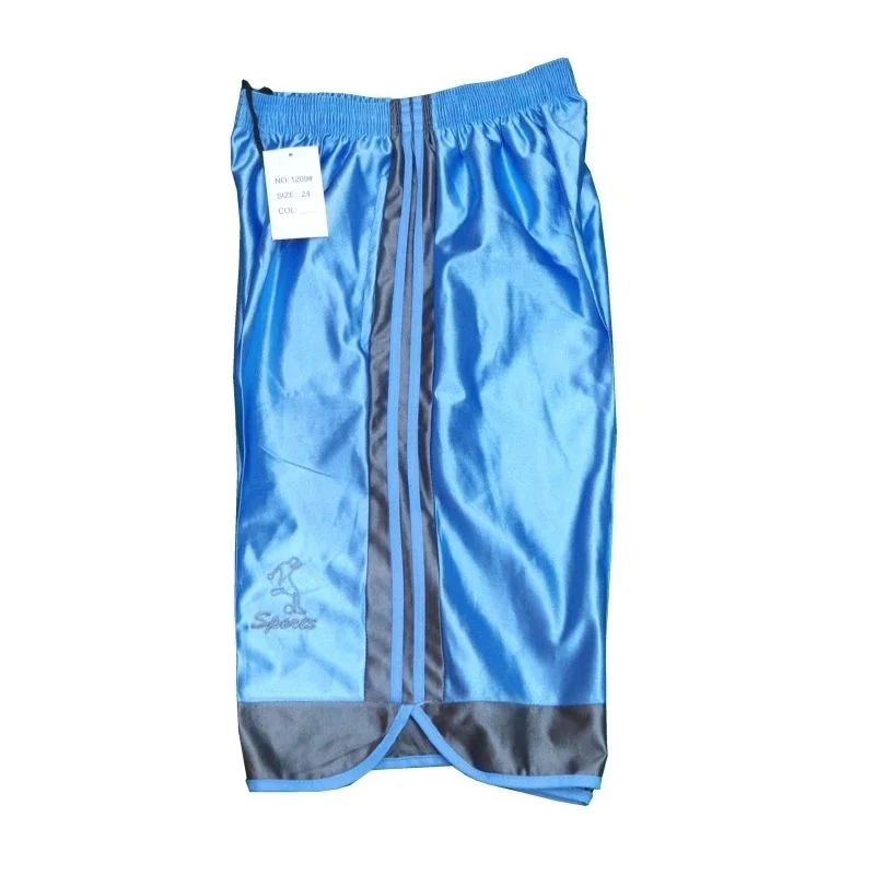 Embroidery Glossy Pockets Men\'s Shorts Outdoor Fitness Male Plus Size Casual Sports Basketball Bottoms