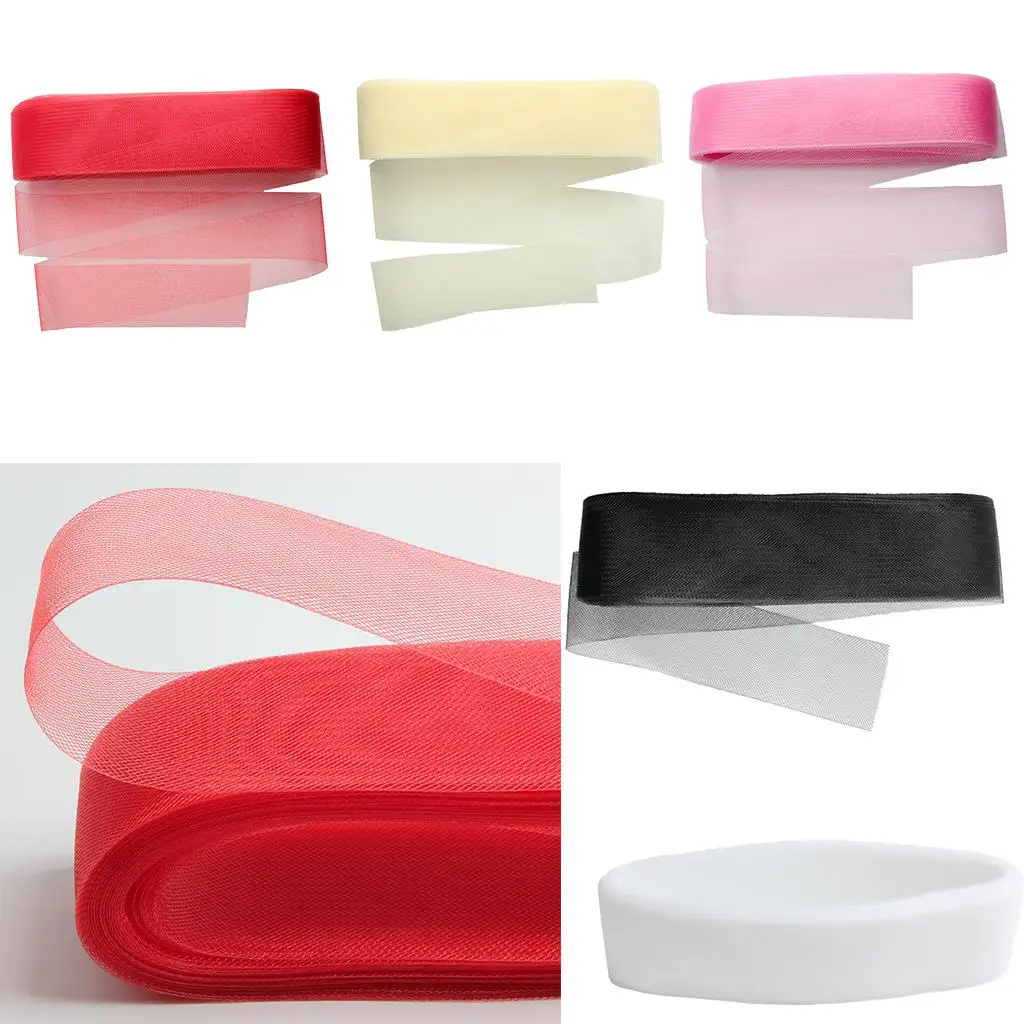 25 ياردة طويلة 4 سنتيمتر واسعة البوليستر الحرف الشريط الحصان الشعر جديلة الزفاف الديكور