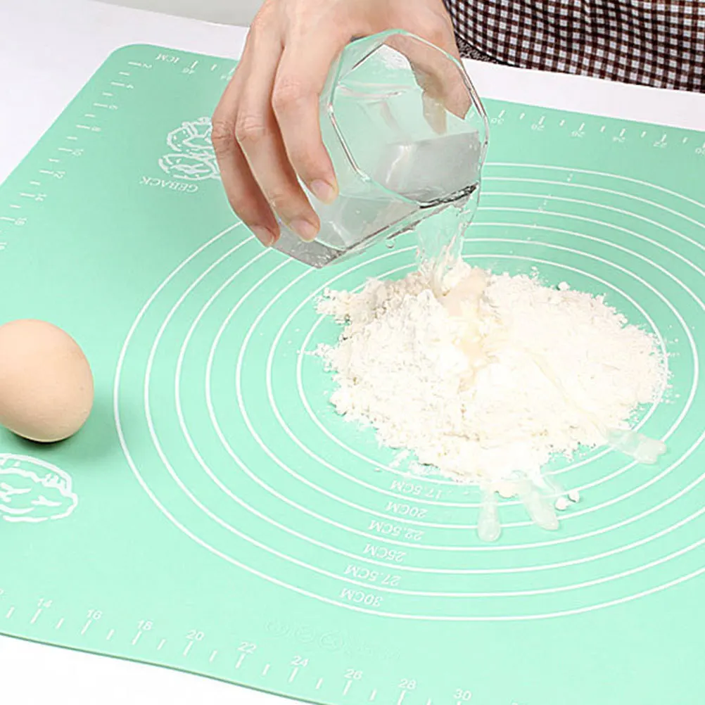 

Silicone Kneading Mat Multi function Anti skid Pastry Dough Rolling Mat Non slip Kitchen Countertop Baking Tool Reusable Wear