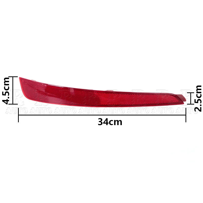Decorative Stop Brake Light For Skoda Octavia A7 Sedan 2013-2017 Rear Bumper Reflector Light Warning Light 5E5945105 5E5945106