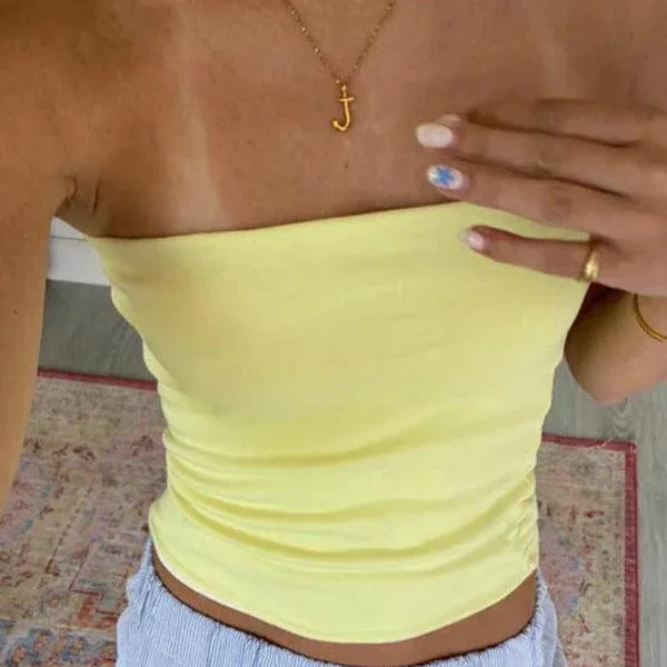 

Новинка! Женский облегающий топ-майка с цветными вставками из ацетатного волокна, весенняя коллекция, средняя эластичность, чистый ацетат.