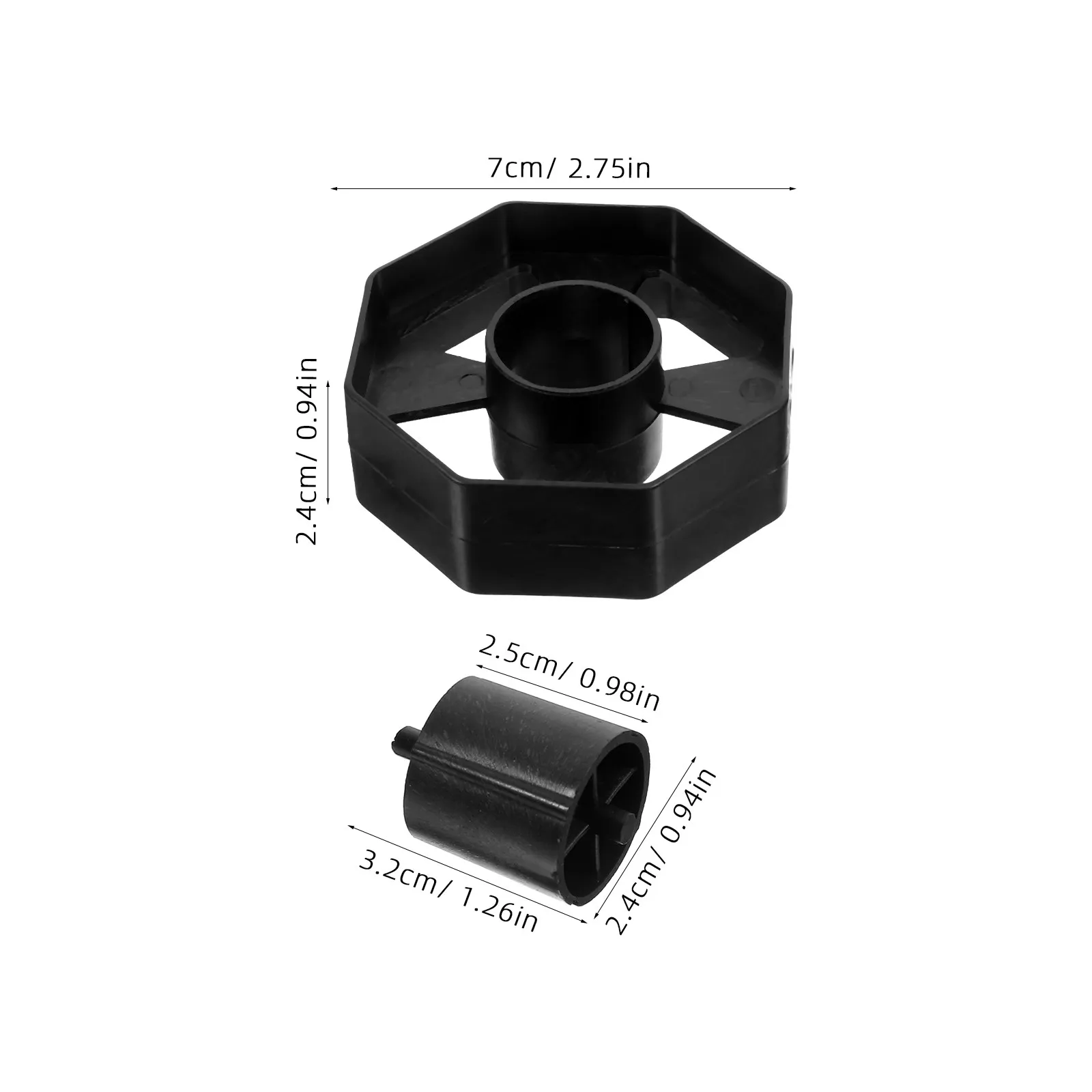 Desktop Tape Dispenser Rolling Core Roller for Adhesive Tape Holder Replacement Parts Movable Roller Core